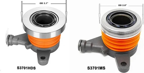 Vista 4 de AT Embragues embrague cilindro esclavo aluminio base S3701MS se adapta a Nissa 350Z, 370Z