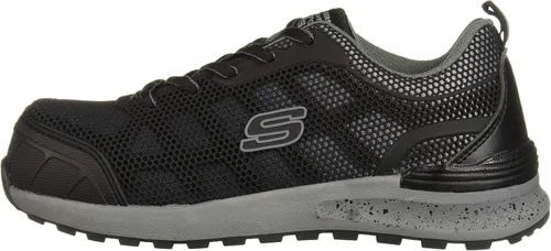 Vista 13 de Skechers Bulklin-Lyndale - Zapatos industriales para mujer, Gris