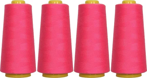 Vista 46 de Threadart Hilo Serger - Costura Poliéster - 2750 Yard Cono 40/2 - Aguamarina Polyester serger thread for overlock sewing, seams and garment
