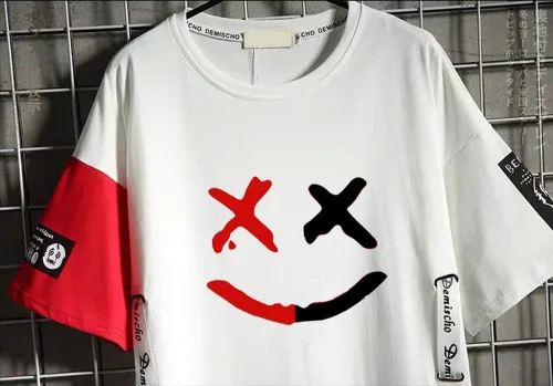 Vista 4 de DUDHUH Camisetas para hombre Techwear Japanese Streetwear Hip Hop Camisas de manga corta para hombre