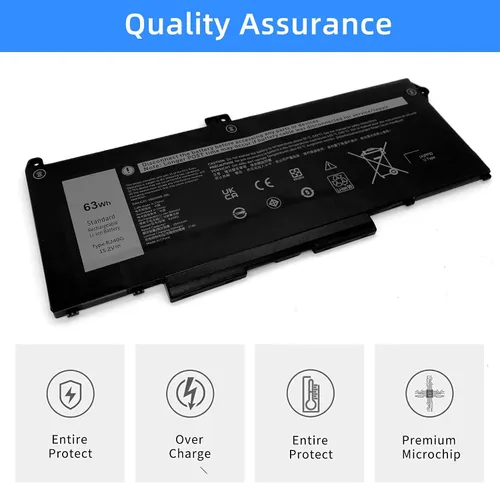 Vista 4 de Reemplazo de batería para laptop RJ40G para Dell Latitude 14 5420 Latitude 15 5520 Precision 15 3560 Series P137G P137G001 P104F P104F001 P104F002
