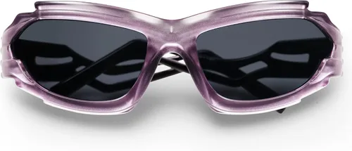 Vista 5 de VANLINKER Gafas de sol envolventes ovaladas frescas para mujer y hombre, deportes de moda, irregulares, negras, gafas oscuras rápidas VL9739