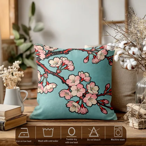 Vista 133 de Batmerry Autumn Pumpkin Templeton Throw Pillow Covers, Green Leaves Paths Forests Decorative Pillow Covers Digital Printing Blended for Couch Sofa