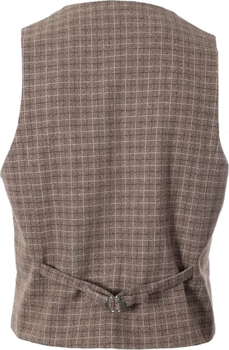 Vista 130 de Gioberti Chaleco de tweed formal de 6 botones para hombres