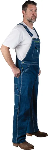 Vista 3 de Liberty - mameluco de jean para hombres efecto gastado