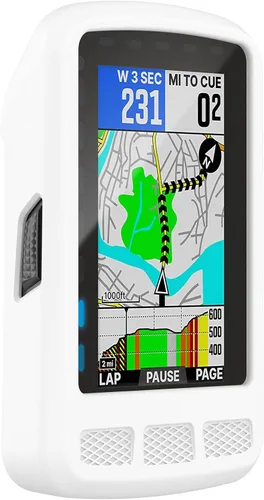 Vista 4 de Paquete de 4 fundas compatibles con Wahoo ELEMNT ROAM (no compatible con Roam V2), accesorios de silicona para computadora Wahoo ELEMNT ROAM