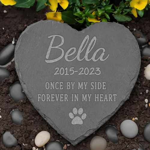 Vista 8 de Regalos Conmemorativos para Pérdida de Perro, Piedra Conmemorativa para Mascotas, Regalos Conmemorativos para Perro, Regalo de Simpatía por Pérdida