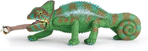 Vista 8 de Papo - Figura de camaleón realista - A partir de 3 años - Colección Wild Life - Juego educativo de reptiles exóticos - Juguete de idea de regalo
