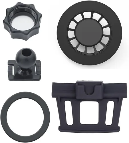 Vista 6 de BEERTE Soporte de teléfono compatible con Nissan Murano 2017 2018 2019 2020 2021 2022 2023 2024, ventilación de aire ajustable, soporte de teléfono