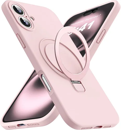 Vista 50 de Funda diseñada para iPhone 11 con soporte magnético invisible Compatible con Mag-Safe, a prueba de caídas de grado militar, a prueba de golpes