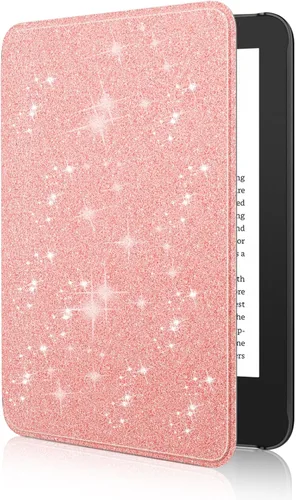 Vista 48 de MoKo Funda para Amazon Kindle Basic de 11ª generación 2024/2022 de 6", color negro mezclilla Cubierta ligera para Kindle Basic de 11ª