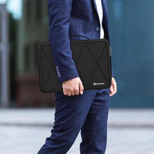 Vista 7 de Smatree Funda protectora dura EVA para Microsoft Surface 6/5/4/3 de 15 Serie X - Negro