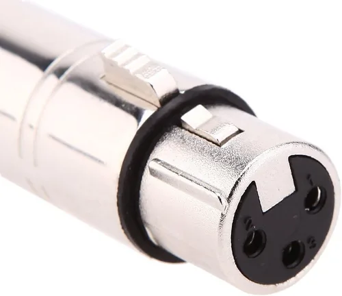 Vista 7 de Lixada 2.4G DMX512 receptor hembra inalámbrico XLR, control de luces LED para fiestas, plateado (Receiver-Silver)