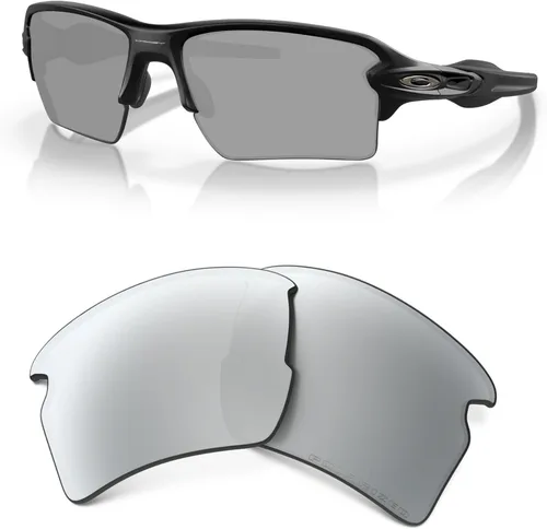 Vista 15 de OAKLEY Authentic Flak 2.0 XL OO9188 Polarized REPLACEMENT Lenses +BUNDLE Bag+ Bundle Microfiber Pouch -FRAMES NOT INCLUDED