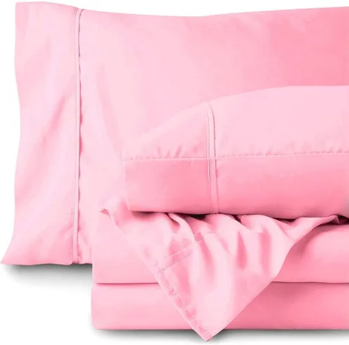 Vista 22 de 500TC Hoja de Super Calidad Ropa De Cama fija 100% algodón egipcio 4pc Set 24" pulgadas bolsillo extra profundo