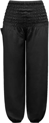 Vista 5 de Pantalones deportivos de cintura alta para mujer, pantalones de entrenamiento y yoga, pantalones de deporte suaves y cómodos