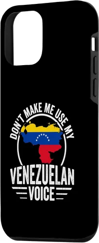 Vista 2 de Funda divertida para iPhone 12 Mini Venezolana Roots para hombres y mujeres