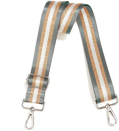 Vista 81 de LVYOUME Correa para bolso, accesorios plateados, correas anchas para bolsa, correa de hombro ajustable para bolsos