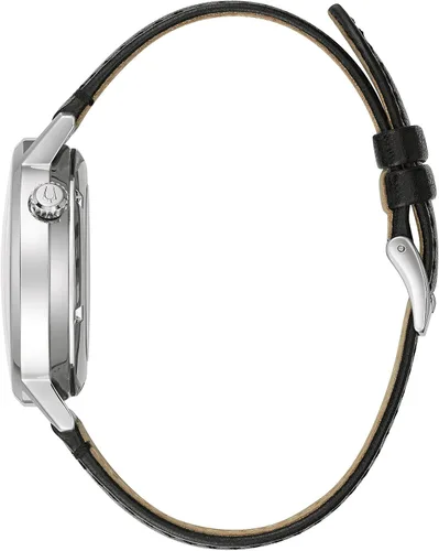 Vista 2 de Bulova Frank Lloyd Wright - Reloj con correa de cuero para hombre Negro