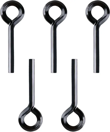 Vista 8 de Abeillo Paquete de 5 llaves Allen de 1/8 pulgadas, llave hexagonal para puerta de barra de empuje, llave hexagonal estándar con bucle completo