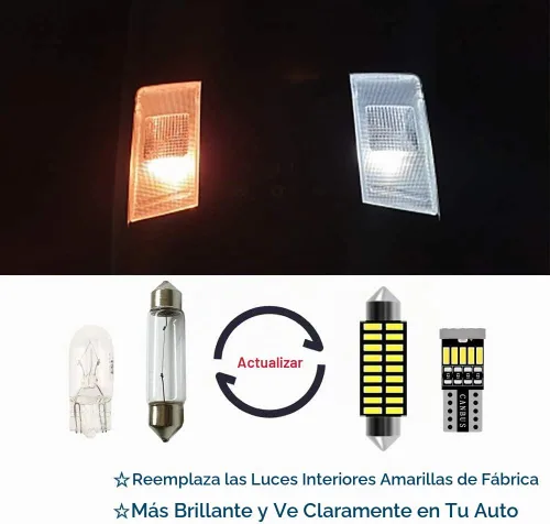 Vista 2 de AWALITED Kit de 14 luces LED para interiores de Grand Caravan, súper brillantes, para Dodge Grand Caravan 2001, 2002, 2003, 2004, 2005, 2006, 2007