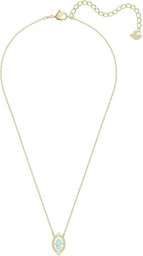 Vista 2 de SWAROVSKI Auténtico collar MQS chapado en oro con diseño elegante de baile brillante