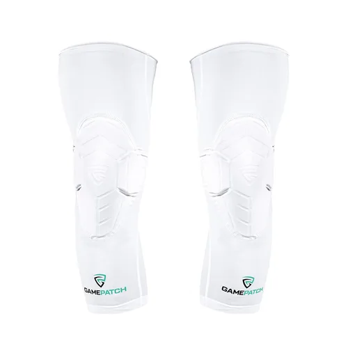 Vista 9 de Rodilleras Protección de articulaciones de manga de compresión Tecnología de absorción de impactos Hombres Mujeres Niños, Negro, Talla S