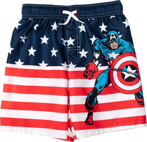 Vista 4 de Marvel Avengers Hulk Spider-Man - Conjunto de traje de baño para niños y niños grandes
