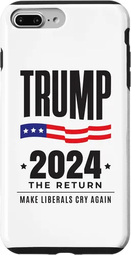 Vista 12 de iPhone 13 Pro Max Trump 2024 - The Return - Make Liberals Cry Again - Funda de elección