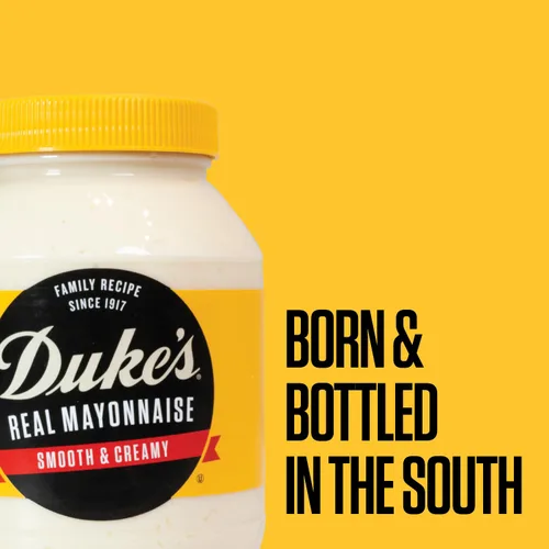 Vista 5 de Duke's Botella exprimible de mayonesa con sabor a tocino y tomate, ahumada y salada, 14 onzas (paquete de 1)