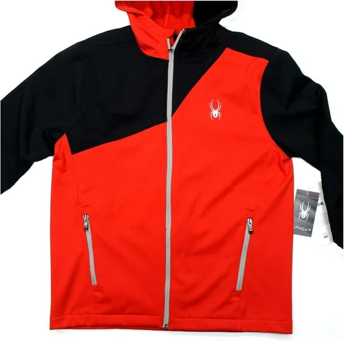 Vista 3 de Spyder Mens Hydroweb Hooded Softshell Jacket, Color Variation