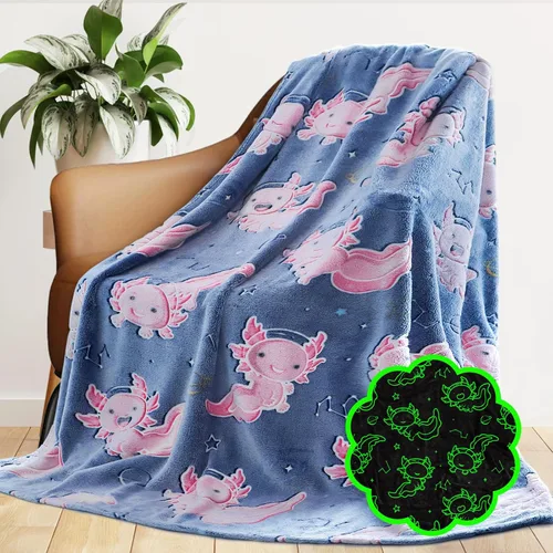 Vista 22 de Manta de vaca para niños de 40 x 50 pulgadas, ropa de cama de forro polar ultrasuave para niños y niñas, manta ligera para cochecito de bebé, bonita