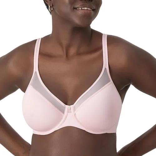 Vista 15 de Bali Women's Underwire T-Shirt Bra – Ultra-Light Smoothing Spacer Bra Negro