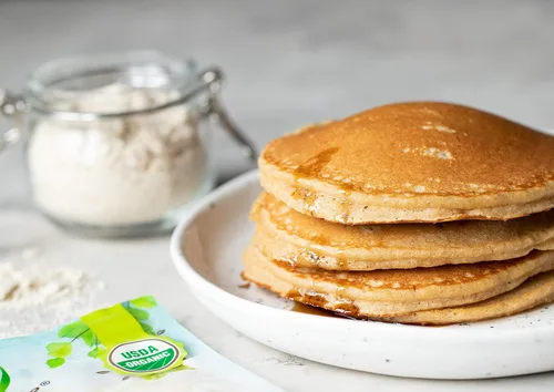 Vista 6 de Food to Live Harina de avena orgánica, 8 onzas, sin OMG, fina, molida a piedra de bayas de avena de grano entero, Kosher, vegano, a granel, ideal