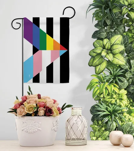 Vista 9 de LGBTQ Bandera del Mes del Orgullo Gay Trans Straight Ally Decoración de Jardín Decoración del Hogar Regalos Pequeña Bandera Arco Iris Bandera