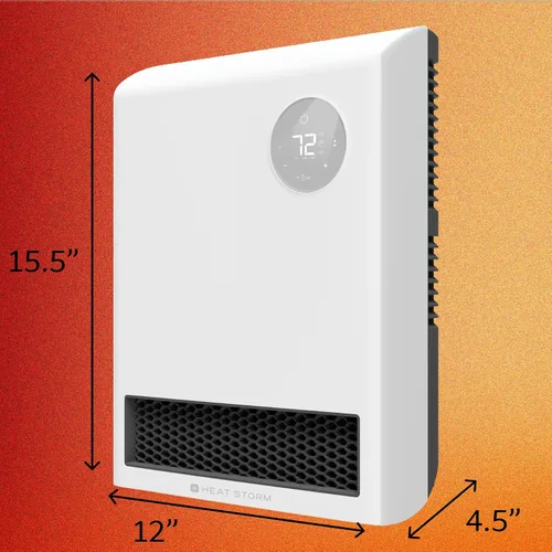 Vista 6 de Heat Storm Calentador PTC de cerámica de 1500 vatios con WiFi