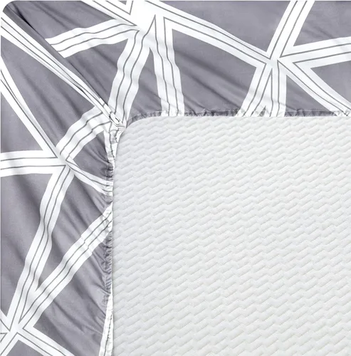 Vista 40 de Marina Decoration Ropa de cama ultra suave y sedosa con bolsillo profundo con estampado rico de rayón derivado de bambú para todas las estaciones