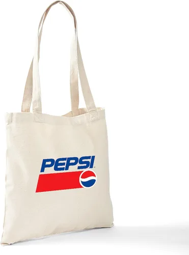 Vista 86 de CafePress Pepsi Tote Bag Bolsa de lona natural, bolsa de compras de tela, Caqui