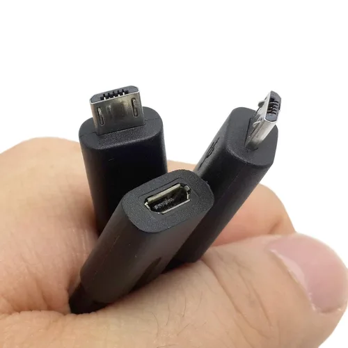 Vista 3 de chenyang Cable divisor micro USB 1 a 2 Y, cable de extensión de carga micro USB 1 a 2 soporta cargar dos dispositivos al mismo tiempo