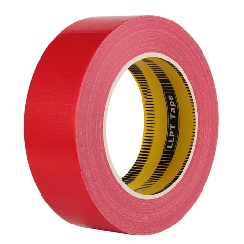 Vista 12 de LLPT Cinta adhesiva de grado prémium de 1.6 pulgadas x 108 pies x 11 mil, fácil de rasgar, sin residuos, fuerte adhesivo, color negro (DT401) Wide