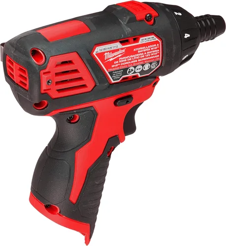 Vista 4 de Milwaukee 2401-20 M12 desarmador hexagonal de 1/4 pulg. de 12 voltios con batería de iones de litio inalámbrico (solo herramienta)