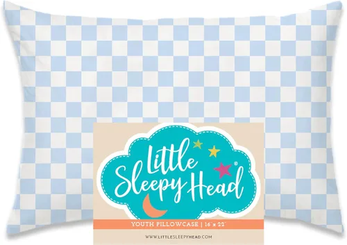 Vista 69 de Funda de almohada para jóvenes Little Sleepy Head - 100% funda de almohada de algodón y hipoalergénica - Funda de almohada envolvente de ajuste