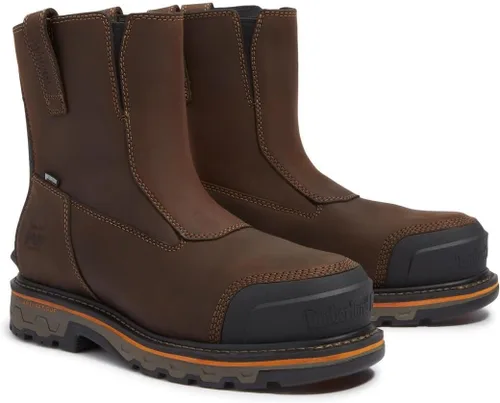 Vista 2 de Timberland PRO Men's True Grit Chelsea Composite Safety Toe Waterproof Marrón oscuro V1
