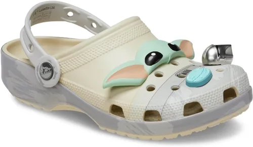 Vista 4 de Crocs Zuecos clásicos unisex para adultos, edición especial Star Wars Grogu