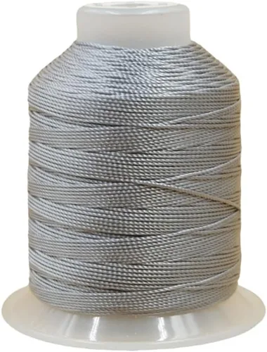 Vista 7 de Cuerda de seda torcida de poliéster de 0.039 in, 240 yardas, hilo de 3 capas para manualidades, macramé, colgantes, joyas, pulseras de la amistad
