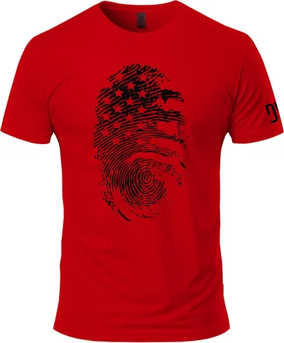 Vista 8 de Dion Wear American DNA Military - Camiseta de manga corta para hombre