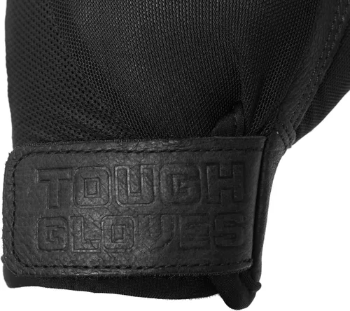 Vista 6 de Tough Gloves® Superset Leather Padded Workout Gloves for Gym Training Breathable, Weight-Lifting, Crossfit
