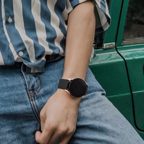 Vista 8 de Wanme Bandas para Amazfit Bip 3 / Bip 3 Pro / Bip U Pro / Bip / Bip Lite / Bip S / Bip S lite / Bip U, correa de repuesto deportiva de silicona