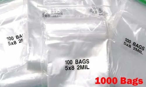 Vista 5 de iMBAPrice bolsas con cierre hermético resellable.
