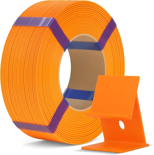 Vista 9 de ELEGOO Filamento de relleno básico PLA 1.75mm negro 4KG, filamento para impresora 3D sin carrete precisión dimensional +/- 0.02mm, PLA para 4*2.2